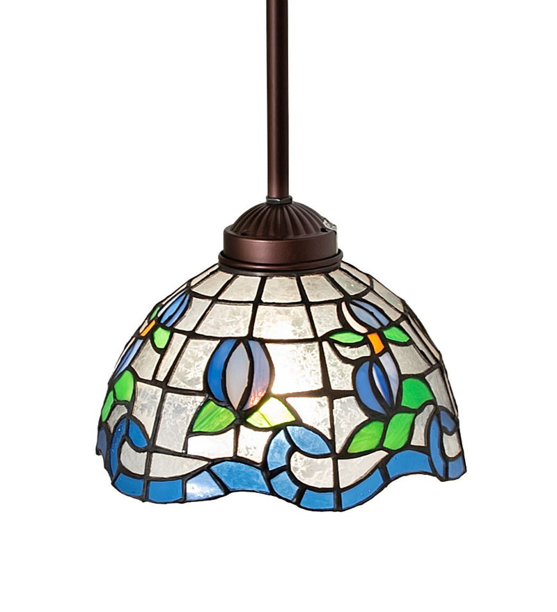 Meyda Tiffany 23793 One Light Mini Pendant, Antique