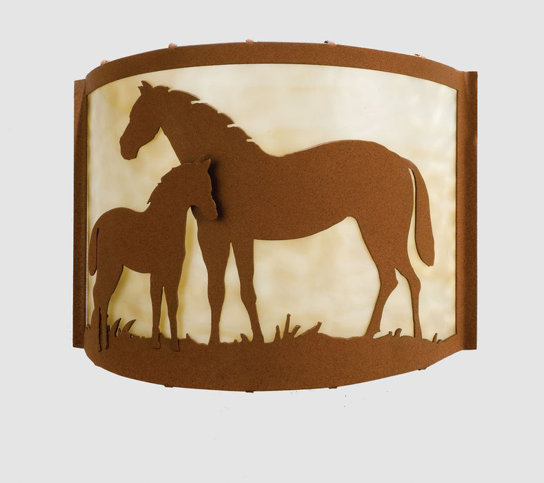 Meyda Tiffany 23899 One Light Wall Sconce, Earth