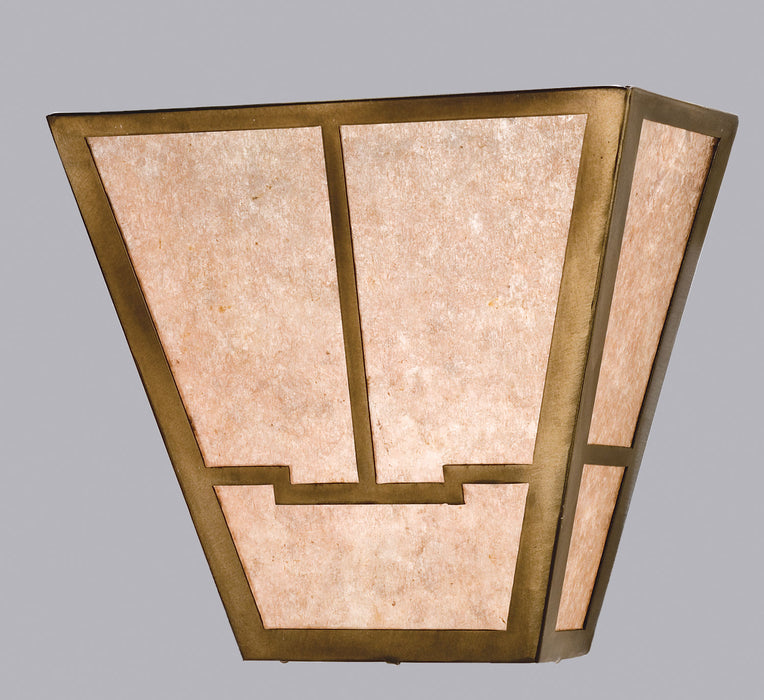 Meyda Tiffany 23904 Two Light Wall Sconce, Antique Copper