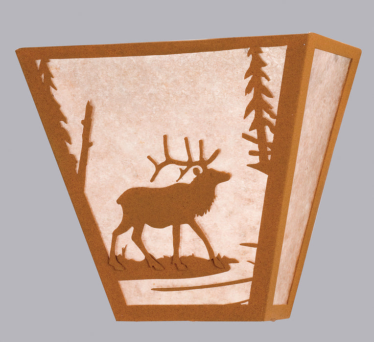 Meyda Tiffany 23922 Two Light Wall Sconce, Earth