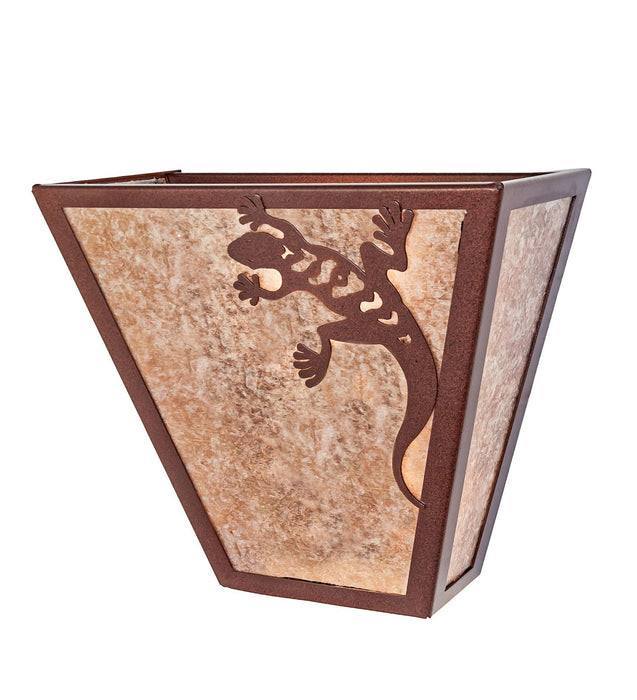 Meyda Tiffany 23947 Two Light Wall Sconce, Rust