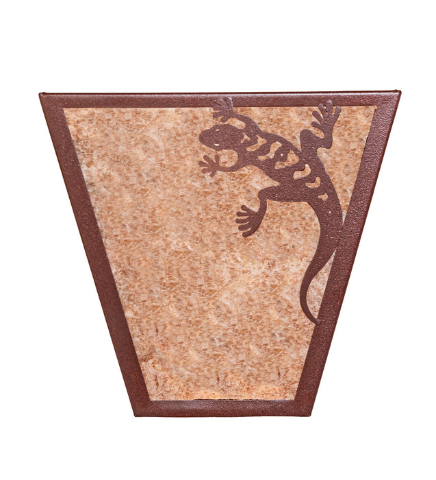 Meyda Tiffany 23947 Two Light Wall Sconce, Rust