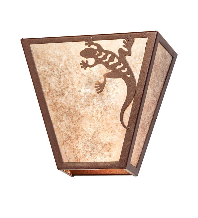 Meyda Tiffany 23947 Two Light Wall Sconce, Rust