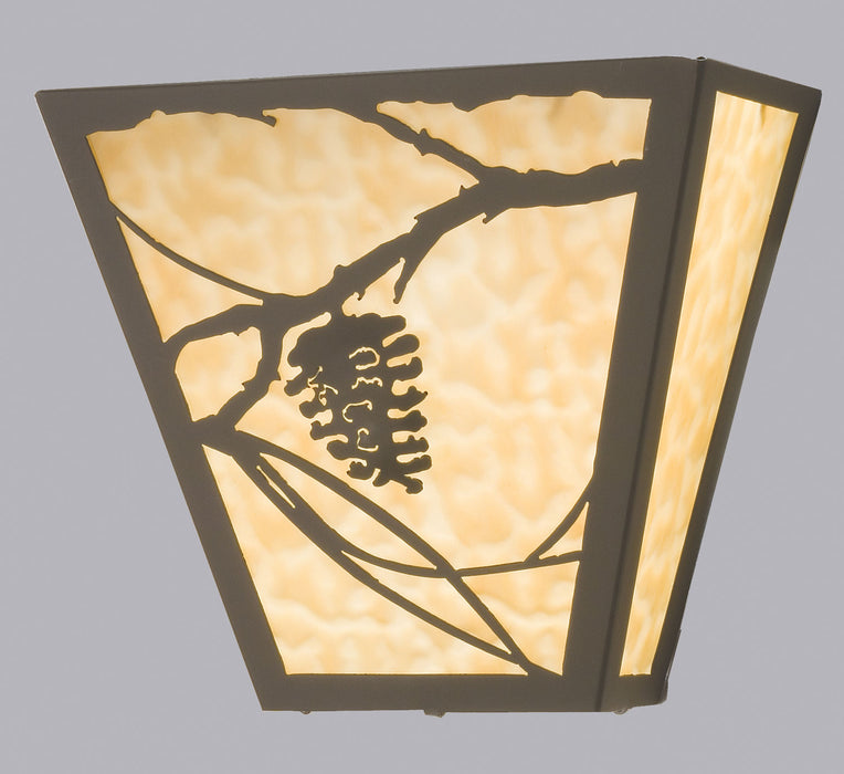 Meyda Tiffany 23949 Two Light Wall Sconce, Timeless Bronze