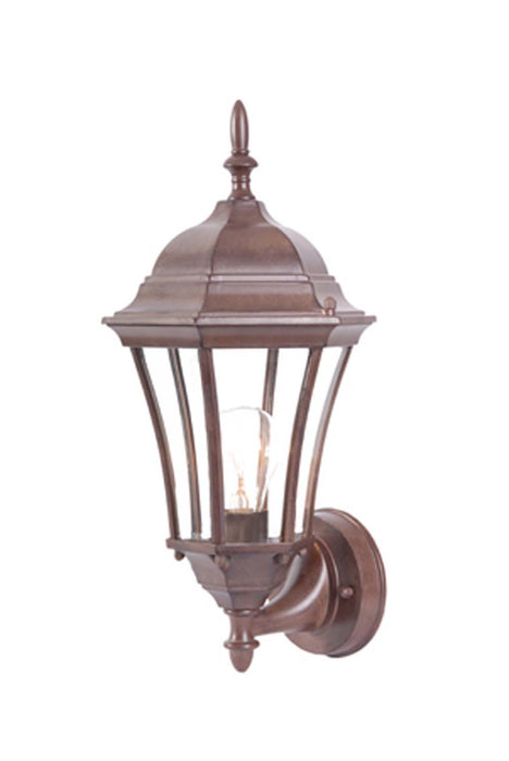 Acclaim Lighting 5020BW One Light Wall Sconce, Burled Walnut