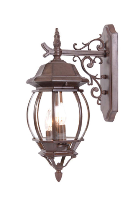 Acclaim Lighting 5152BW Three Light Wall Sconce, Burled Walnut