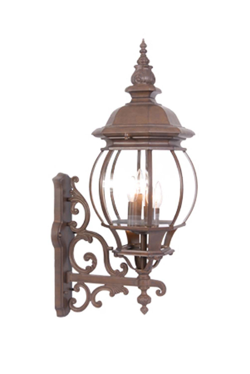 Acclaim Lighting 5153BW Four Light Wall Sconce, Burled Walnut