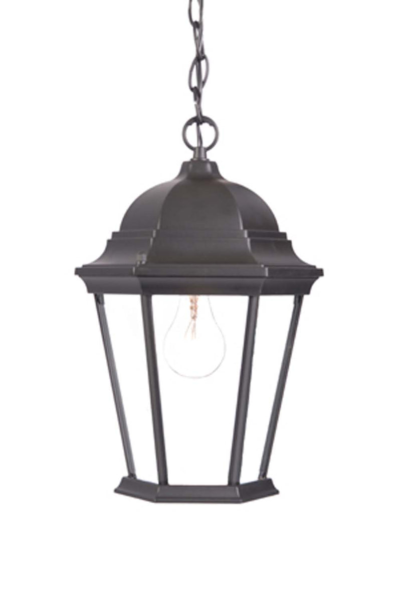 Acclaim Lighting 5206BK One Light Hanging Lantern, Matte Black