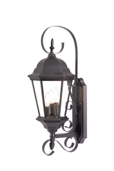 Acclaim Lighting 5413BK Three Light Wall Sconce, Matte Black
