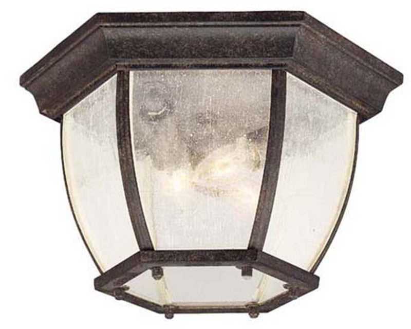 Acclaim Lighting 5602BC/SD Three Light Flushmount, Black Coral