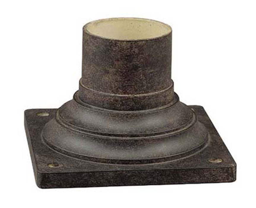 Acclaim Lighting 5999BC Pier Mount Adapter, Black Coral