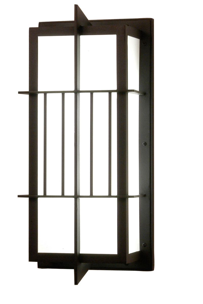Meyda Tiffany 29561 Two Light Wall Sconce, Textured Black
