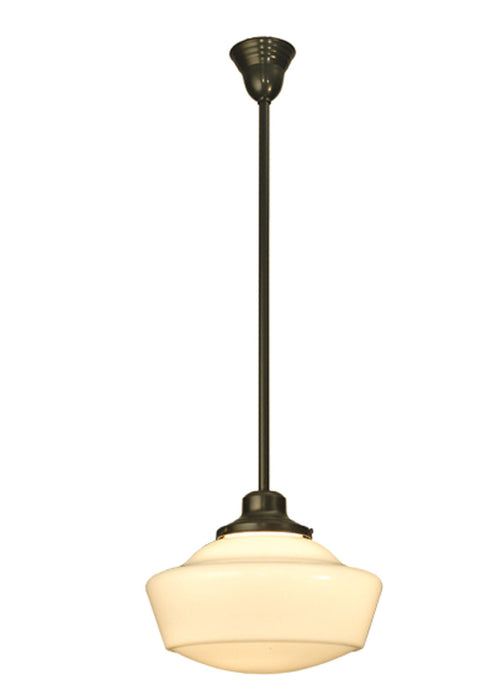 Meyda Tiffany 29944 One Light Pendant, Craftsman Brown
