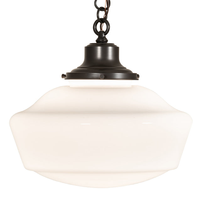 Meyda Tiffany 30223 One Light Pendant, Craftsman Brown