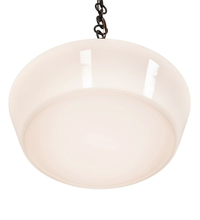 Meyda Tiffany 30223 One Light Pendant, Craftsman Brown