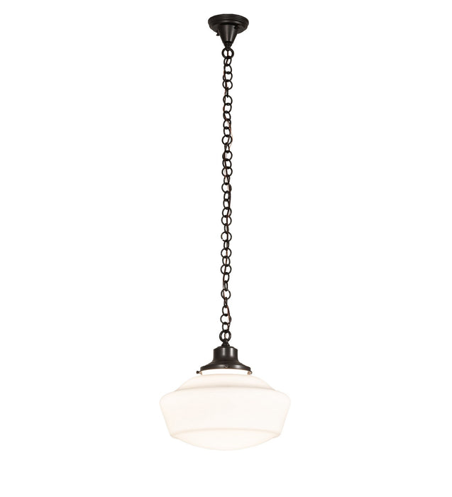 Meyda Tiffany 30223 One Light Pendant, Craftsman Brown