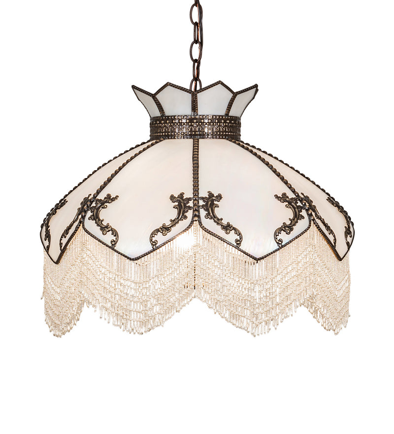 Meyda Tiffany 31315 Three Light Pendant, Mahogany Bronze