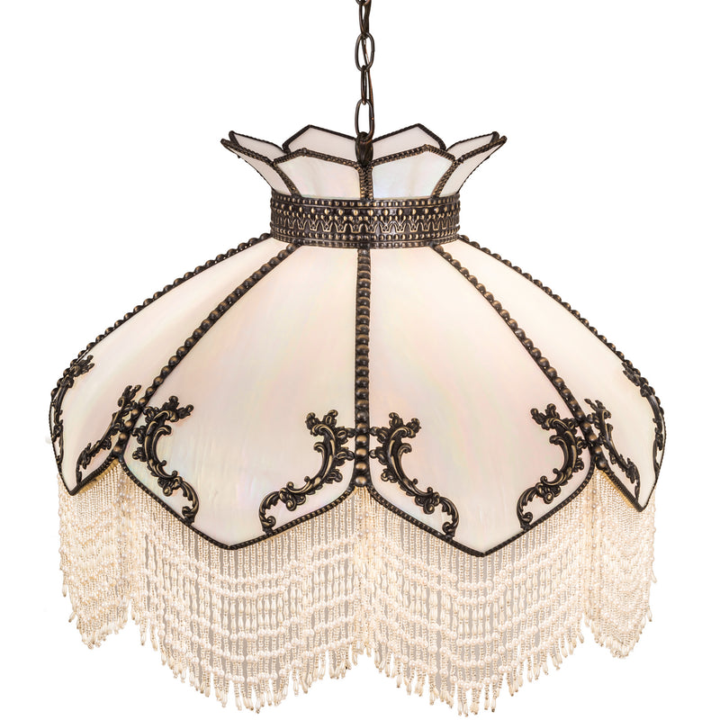 Meyda Tiffany 31315 Three Light Pendant, Mahogany Bronze