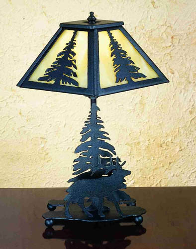 Meyda Tiffany 31396 Table Lamp, Ha/Black