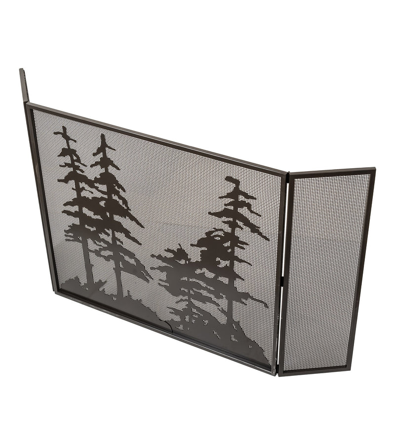 Meyda Tiffany 31676 Fireplace Screen, Timeless Bronze
