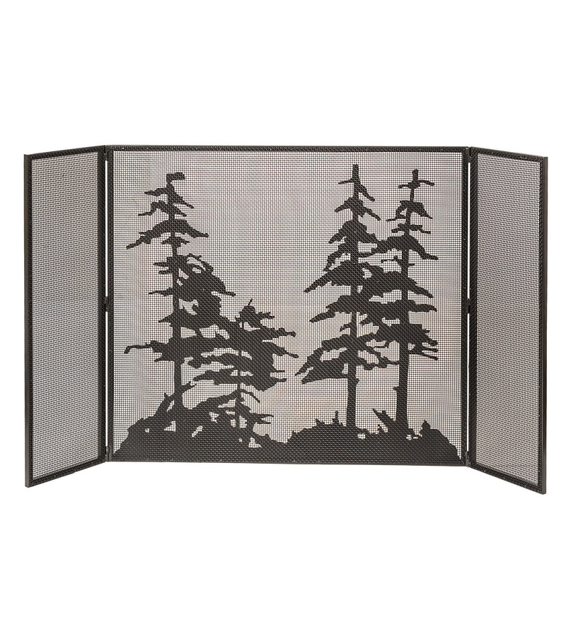 Meyda Tiffany 31676 Fireplace Screen, Timeless Bronze