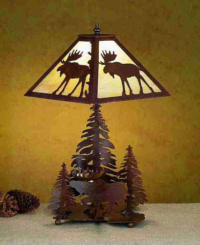 Meyda Tiffany 32524 Two Light Table Lamp, Beige