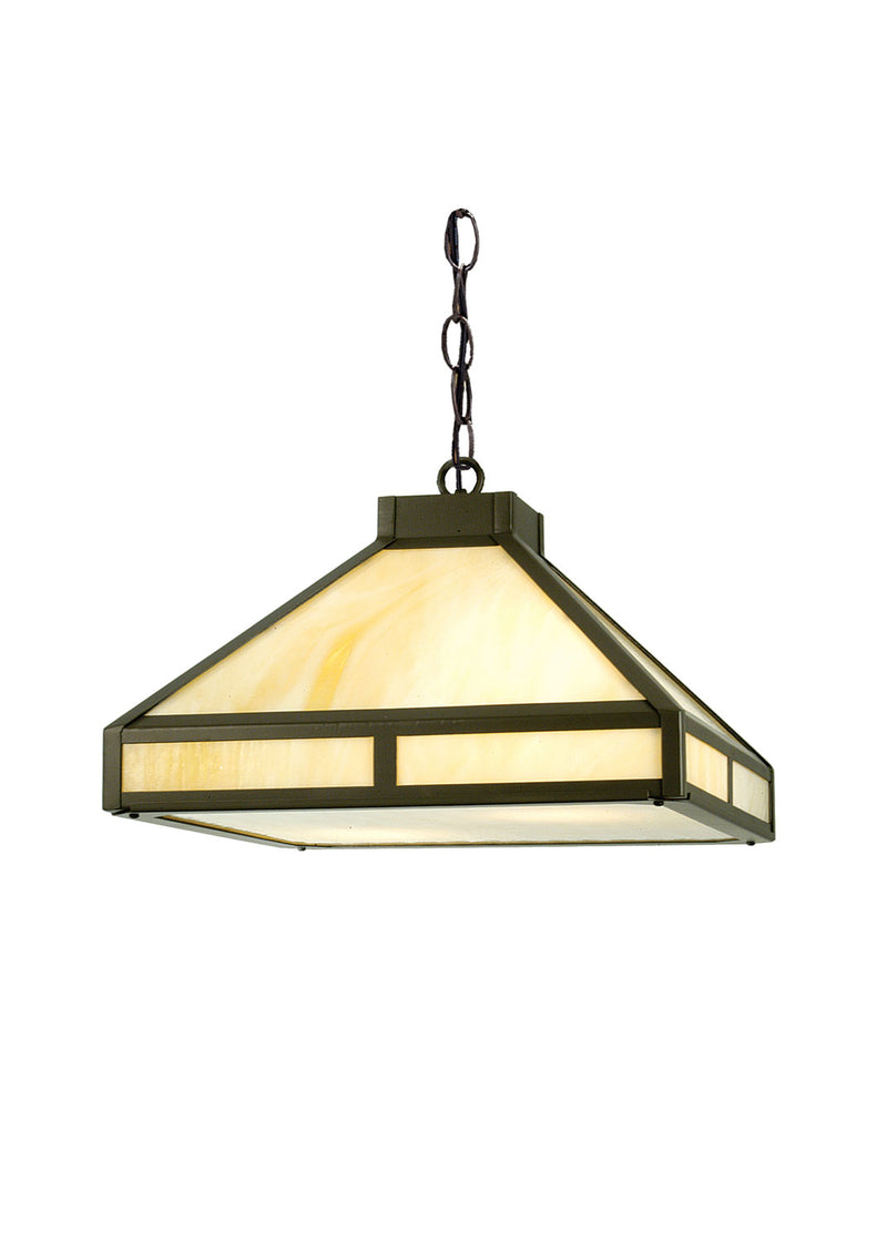 Meyda Tiffany 35946 Two Light Pendant, Timeless Bronze