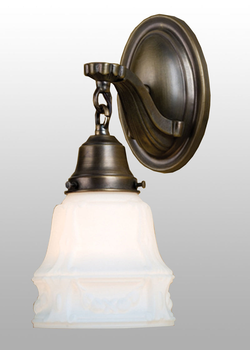 Meyda Tiffany 36614 One Light Wall Sconce, Antique