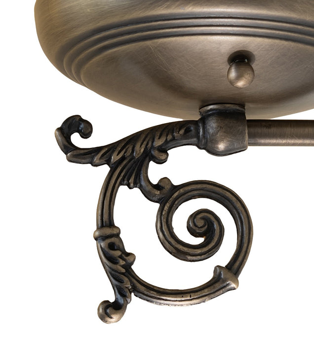 Meyda Tiffany 36618 One Light Semi-Flushmount, Antique