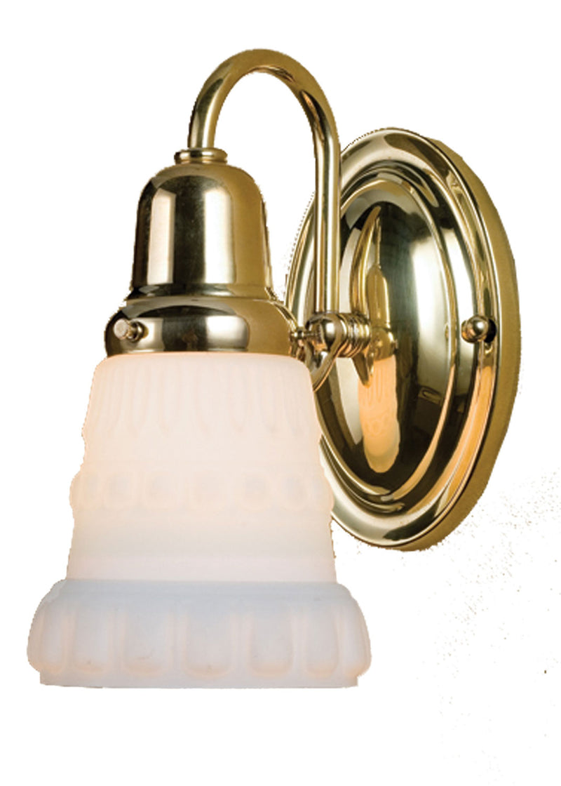 Meyda Tiffany 36635 One Light Wall Sconce, Polished Brass