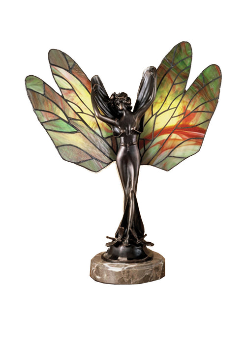 Meyda Tiffany 38673 Two Light Accent Lamp, Bronze