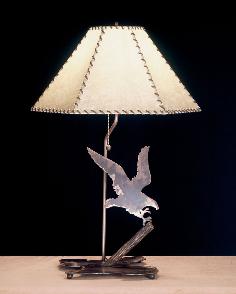 Meyda Tiffany 38770 One Light Table Lamp, Antique Copper