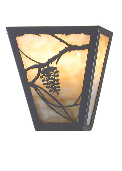 Meyda Tiffany 48307 Two Light Wall Sconce, Timeless Bronze