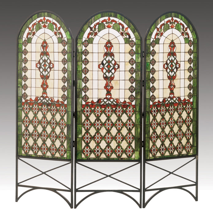 Meyda Tiffany 48809 Room Divider, Antique Copper,Verdigris