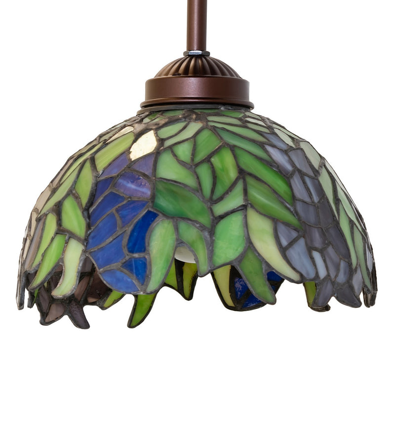 Meyda Tiffany 48922 One Light Mini Pendant, Rust