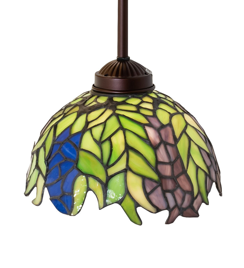 Meyda Tiffany 48922 One Light Mini Pendant, Rust