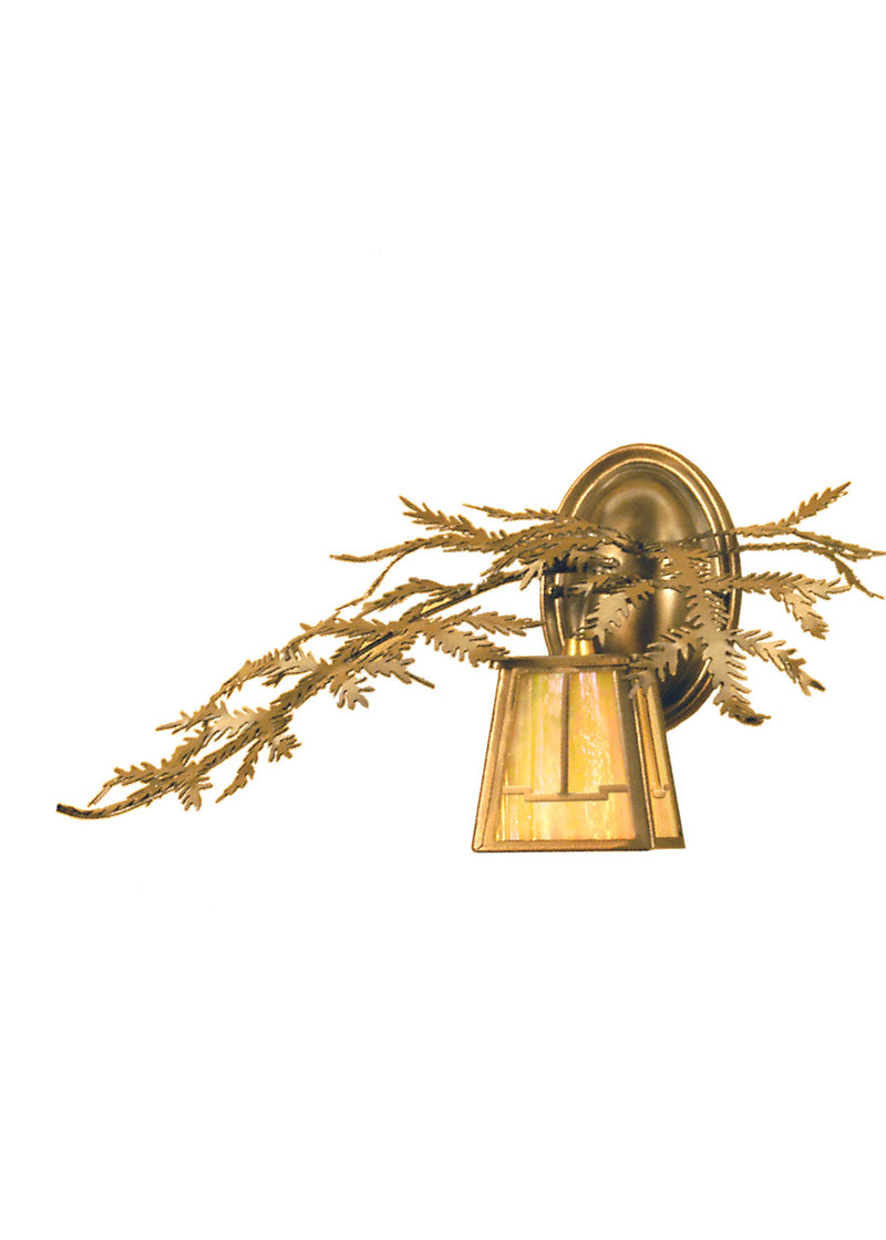 Meyda Tiffany 49980 One Light Wall Sconce, Antique Copper