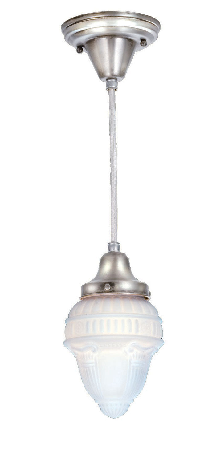 Meyda Tiffany 50626 One Light Mini Pendant, Antique Nickel