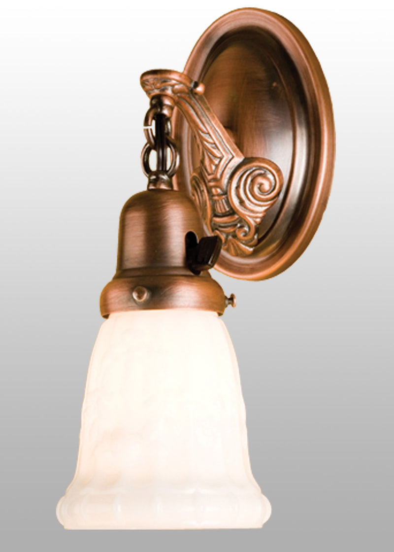 Meyda Tiffany 50633 One Light Wall Sconce, Burnished Copper