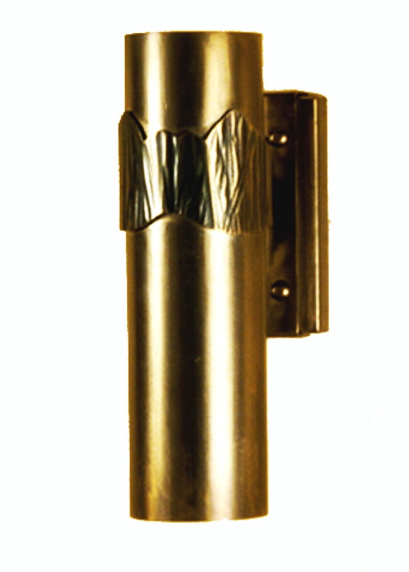 Meyda Tiffany 50765 Two Light Wall Sconce, Antique Copper