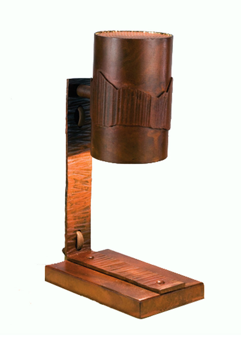 Meyda Tiffany 50872 Two Light Table Lamp, Hand Painted Rust