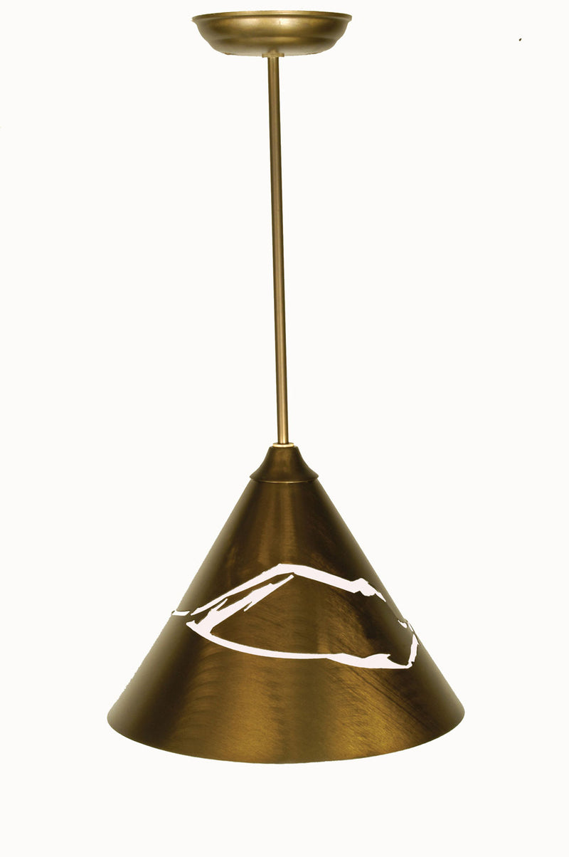 Meyda Tiffany 50919 One Light Pendant, Antique Copper