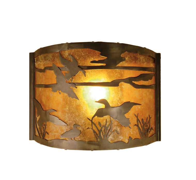 Meyda Tiffany 51492 One Light Wall Sconce, Antique Copper