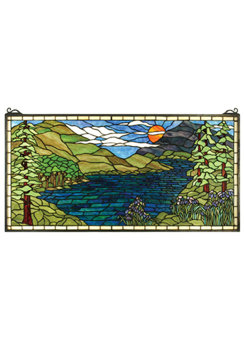 Meyda Tiffany 65497 Window, Red Rust