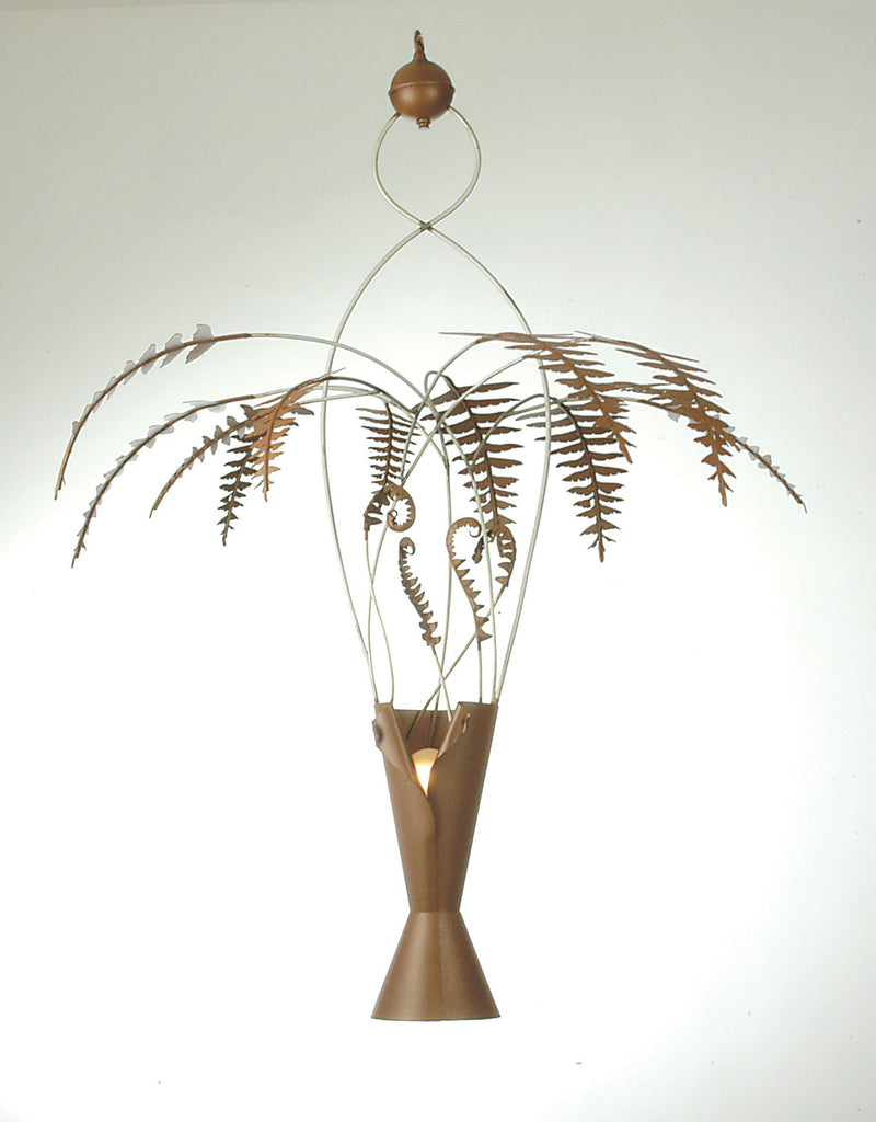 Meyda Tiffany 68546 Two Light Pendant, Rust