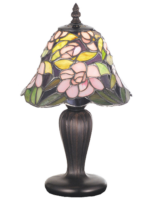 Meyda Tiffany 70250 One Light Mini Lamp, Bronze