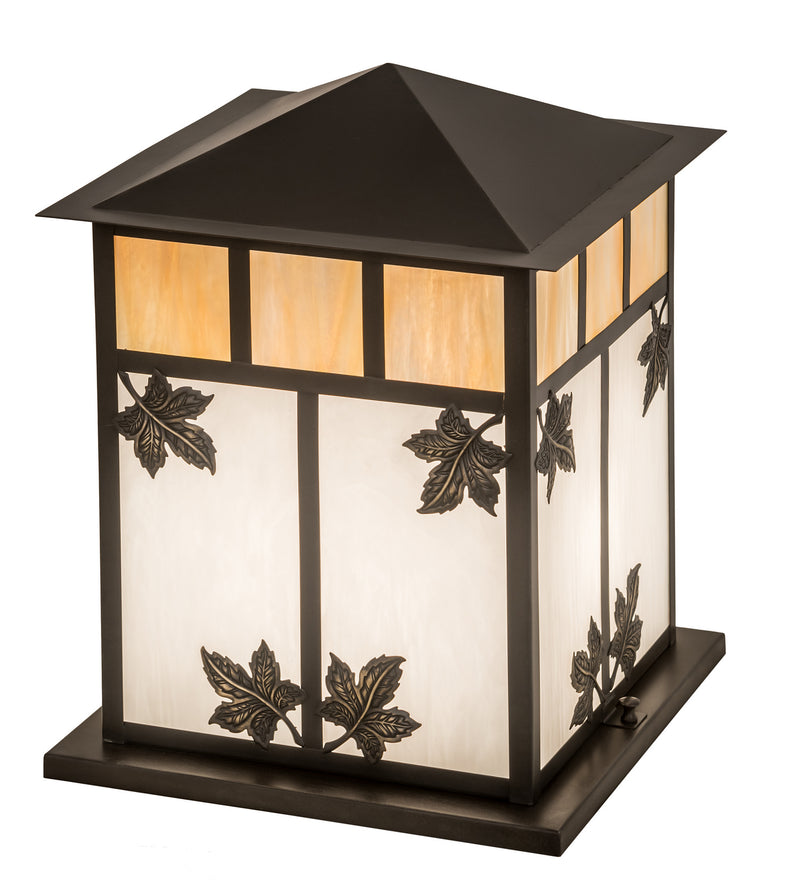 Meyda Tiffany 70253 Two Light Pier Mount, Craftsman Brown
