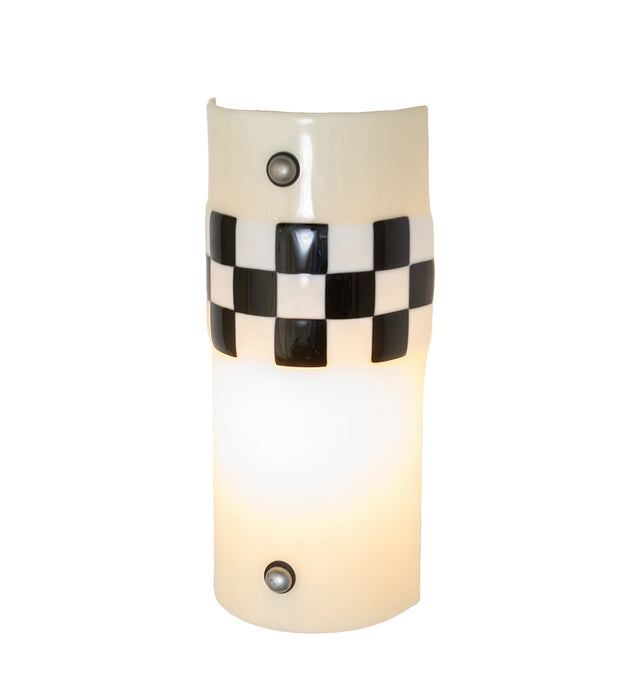 Meyda Tiffany 71033 One Light Wall Sconce, Nickel