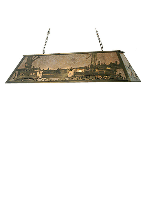 Meyda Tiffany 81347 Six Light Pendant, Antique Copper