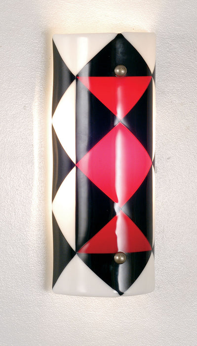 Meyda Tiffany 82560 One Light Wall Sconce, Nickel